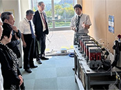 人工光合成研究センター見学模様01 人工光合成研究センター見学模様01