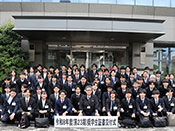 奨学生証書交付式