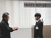 奨学生証書交付式